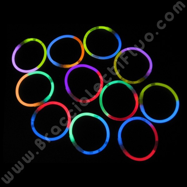 Braccialetti fluorescenti Starlight 50pz – Dodici